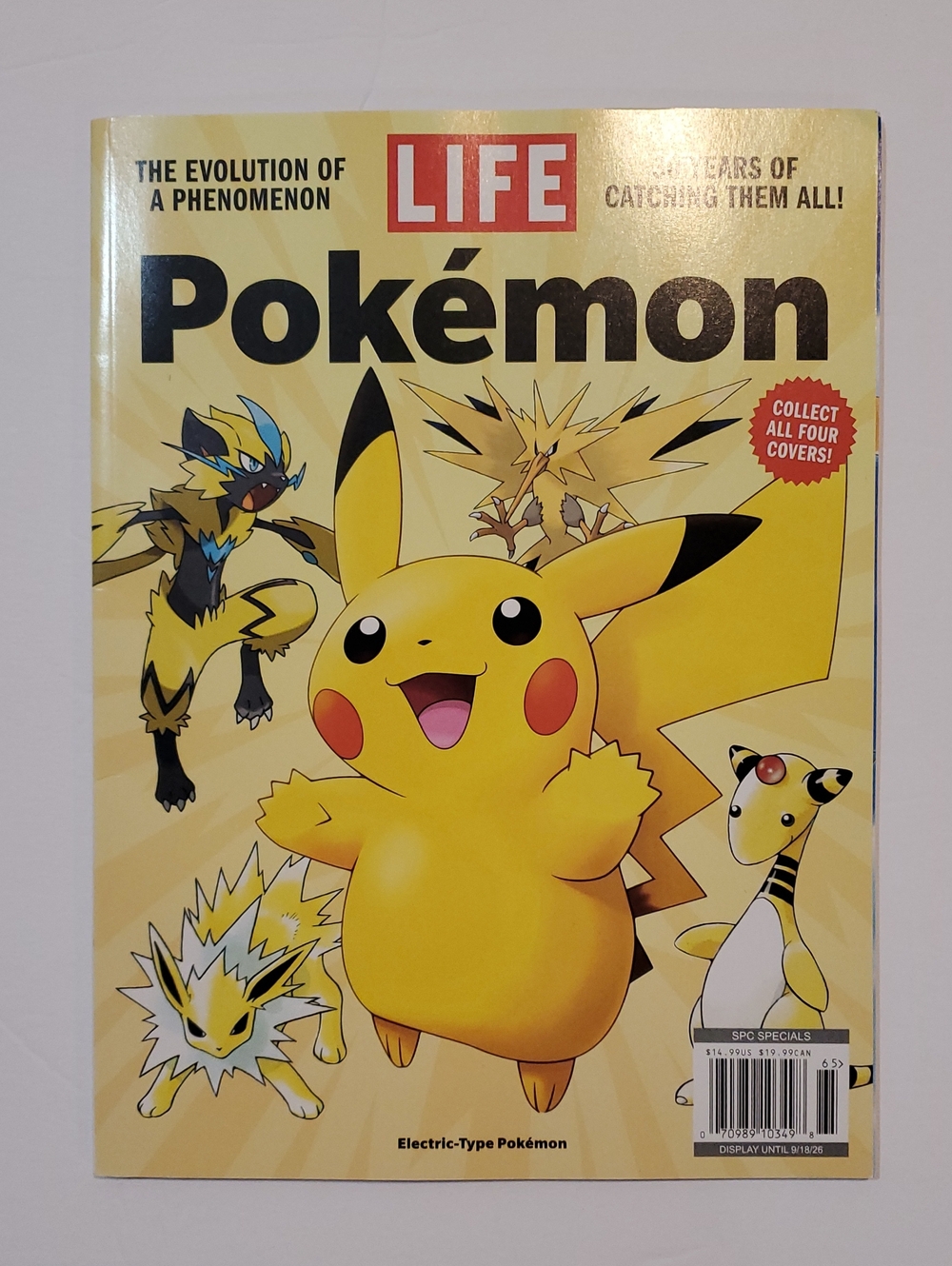 Pokemon Life Magazine Special Edition 30 Year Anniversary